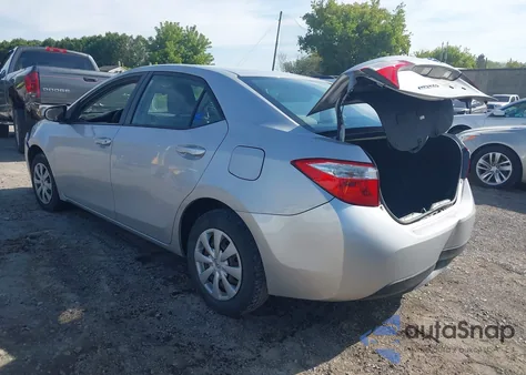 2014 Toyota Corolla L из США, поврежденный, VIN 5YFBURHE1EP047567